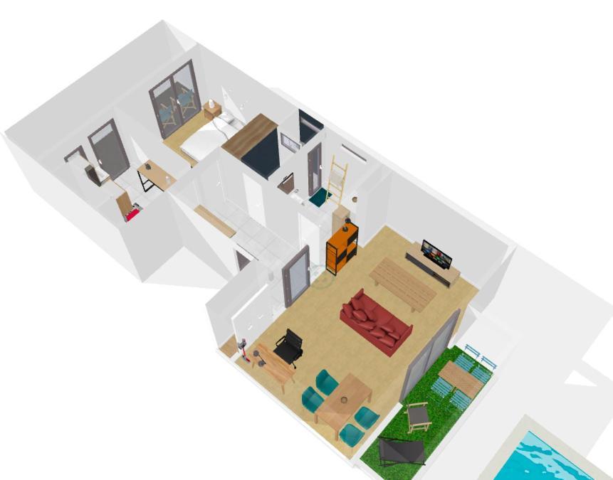 Les Jardins De Rangueil, Parking, Metro, Piscine Apartment ตูลูส ภายนอก รูปภาพ